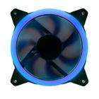 Cooler fan led 120mm azul k-mex ventoinha gabinete pc gamer