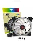 Cooler Fan Rgb Dupla Face 120 Mm C/18 LED - DEX - DX-12V