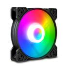 Cooler Fan Snaker Shadow LED ARGB 120mm Silencioso PC Preto