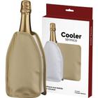 Cooler Térmico Bolsa Térmica Vinho Espumante Dourado