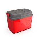 Cooler Vermelho 30L - Isolamento Térmico, Resistente, 2100g