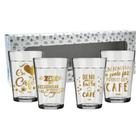 Copo Americano Kit Com 4 Unidades 190ml
