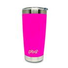 Copo Barbie Térmico Inoxidável 591 Ml Rosa Original com Anti Vazamento