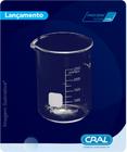 Copo Becker 400 ml Forma Alta Boro 3.3 Graduado - Precision