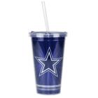 Copo Canudo Plastic Tumbler Dallas Cowboys