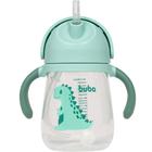 Copo com Alça Dino Verde 240ml Buba 11826