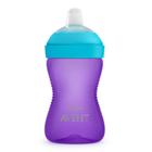 Copo com Bico Macio 300ml (+9M) Roxo e Azul - Philips Avent