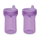 Copo com canudinho NUK Everlast Hard Spout, 10 onças, roxo,