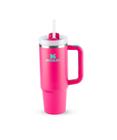 Copo com Canudo Stanley Quencher 2.0 Passion Pink 887ML