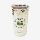 Copo Com Tampa Jardinagem 500 ml