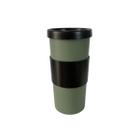 Copo com Tampa Nutri Coza 500ml - Verde Militar e Preto