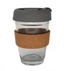 Copo de café de 470ml, vidro de anel de cortiça anti-escaldante doméstico, - Wokex