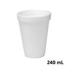 Copo de Isopor 240 mL - 20 unidades - Total Plast - Rizzo