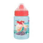 Copo De Transição Infantil Com Tampa Higiênica e Válvula Redutora de Pingos 340ml Ariel Princesas Disney - BABYGO