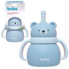 Copo de Transição Infantil Em Silicone Com Alça Removível E Canudo 6m+ 200ml - Buba