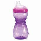 Copo De Treinamento Infantil Bico Silicone Rosa 330ml Kuka