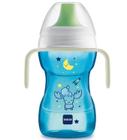 Copo de Treinamento Mam Fun To Drink Night Azul com 220ml (Diversas Estampas) - Mam baby