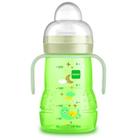 Copo De Treinamento Mam Trainer+ Night 220ml 4m+ infantil verde transição