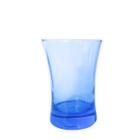Copo De Vidro Azul 210ml Liso Água Suco Drinks