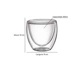Copo de Vidro Double Wall - 350ML