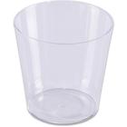 Copo Descartável 25ML Mini Cristal Pacote com 10