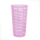 Copo Dosador Graduado Medidor De 500Ml Rosa - Injetemp