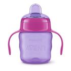 Copo Easy Sip 200ml com Alça Rosa - Philips Avent