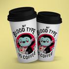Copo ECO Bucks - My Blood Typo Is Coffee