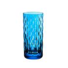Copo em cristal Strauss Overlay Long Drink 142.152 395ml azul claro