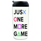 Copo Garrafa Personalizado Just One More Game Térmico 350 ML