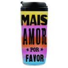 Copo Garrafa Personalizado Mais Amor Por Favor 350 ML - PN