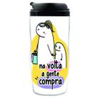 Copo Garrafa Personalizado Na Volta a Gente Compra 350 ML