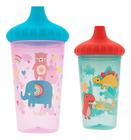 Copo Infantil Antivazamento 300ml Estampado +12 Meses Buba