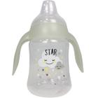 Copo Infantil Antivazamento Com Alça Brilhante Para Bebê 6m+ Bico de Silicone 250ml Lolly