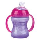 Copo infantil bebe com alça e super bico de silicone 240ml - nuby