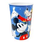 Copo Infantil do Mickey Mouse com Pateta e Pato Donaldo Disney 320ML Plasútil