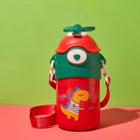 Copo Infantil Garrafa Térmica Treinamento Bico de Silicone Antivazamento com Alça BPA FREE