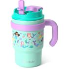 Copo isolado infantil Fimibuke 470 ml com alça e canudo 18/8 SS