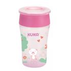 Copo Kuka 360 Antivazamento Rosa 200ml