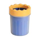 Copo Limpador de Patinhas Azul para Cães Oikos