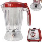 Copo Liquidificador Mondial Eletronic Inox L60- l66 Cristal Vermelho