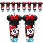 Copo Mickey e Minnie Com Orelhas para Festa Infantil Kit 10 Unidades