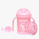 Copo Mini Cup 230ml +4m Rosa Claro Twistshake