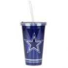 Copo Nfl Com Canudo Dallas Cowboys 480Ml