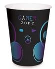 Copo Papel Festa Video Game Gamer 240Ml - 8 Unidades - Cromus