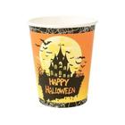 Copo Papel Halloween Castelo C/10 Silver