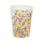 Copo Papel Tema 200ml Confete Colorido - 10 unid