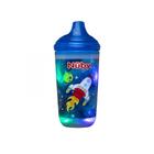 Copo pisca-pisca com bico rigido 300ml azul cajovil