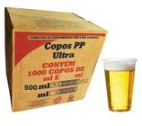 Copo Plástico Descartável Post Mix Liso 500Ml (1Cx) C/1000