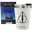 Copo Relíquias Da Morte Quente Gelado 300ml Com Tampa Oficial Harry Potter - Zona Criativa